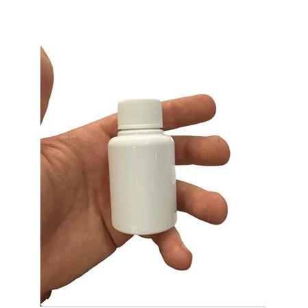 60 ML BEYAZ DÜZ KAPAKLI PET ŞİŞE