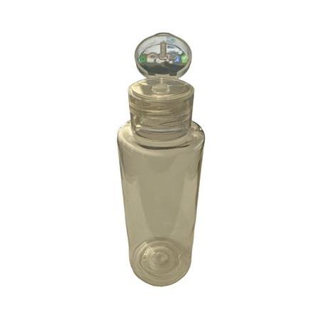 100 ML ŞEFFAF FLİPTOP KAPAKLI ŞİŞE