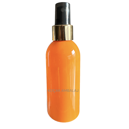 150 ML TURUNCU RENK ŞİŞE METAL GOLD SPREY BAŞLIK