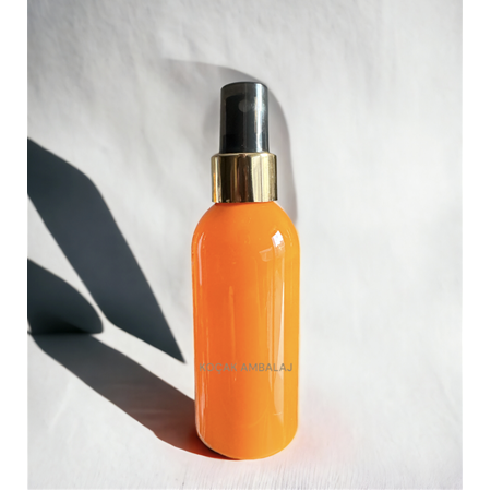 150 ML TURUNCU RENK ŞİŞE METAL GOLD SPREY BAŞLIK