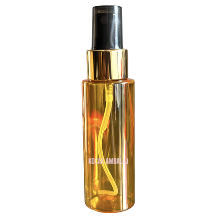 75 ML TURUNCU RENK ŞİŞE, METAL GOLD SPREY BAŞLIK