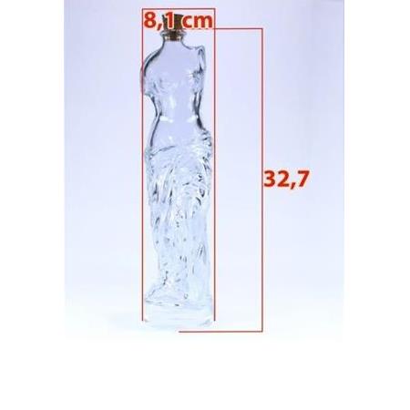 Dekoratif Şişe Venüs Zeytinyağı Şişesi 430 Ml Şeffaf Yağdanlık Sosluk Sirkelik
